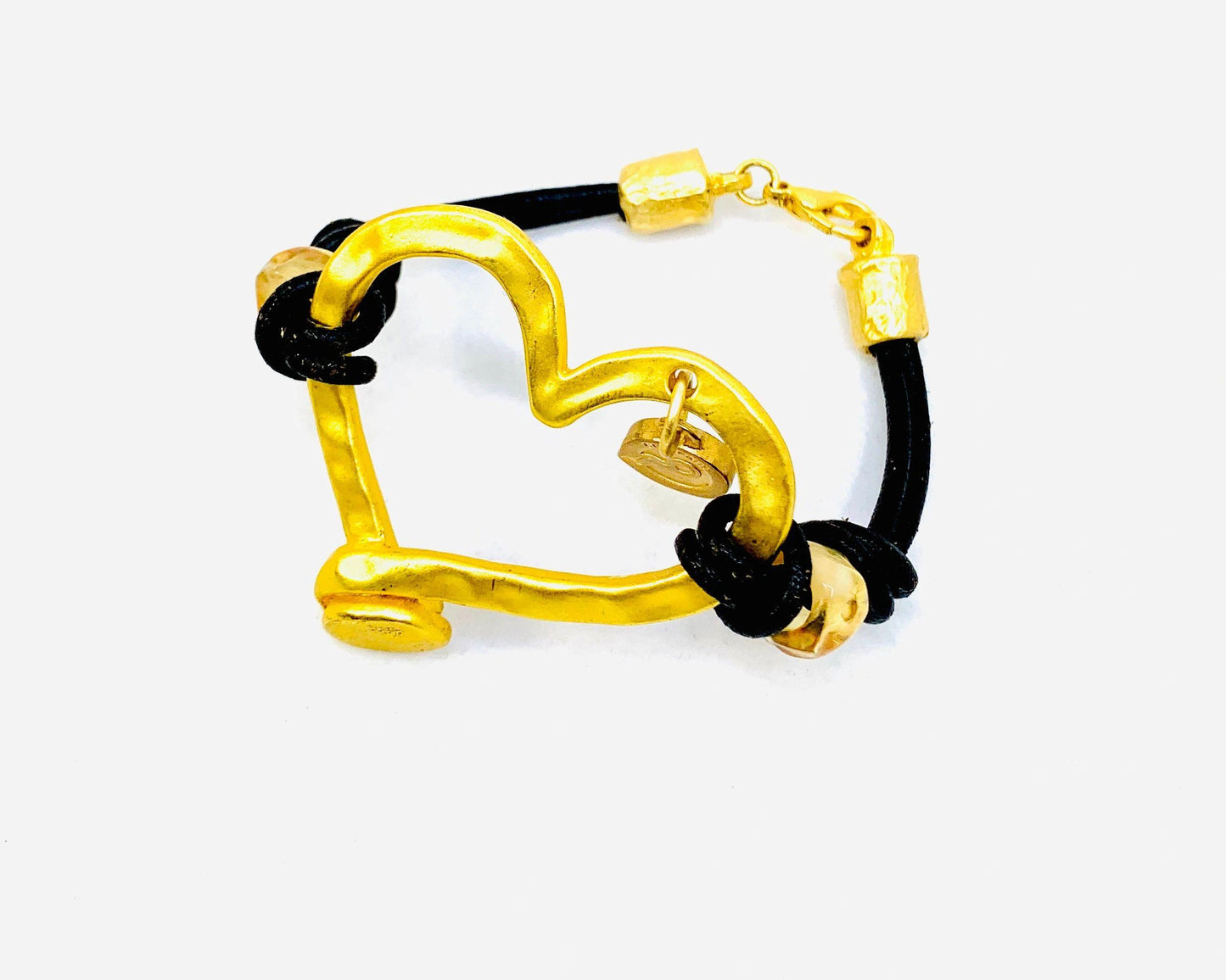 Coolskin Matte Gold Heart Bracelet