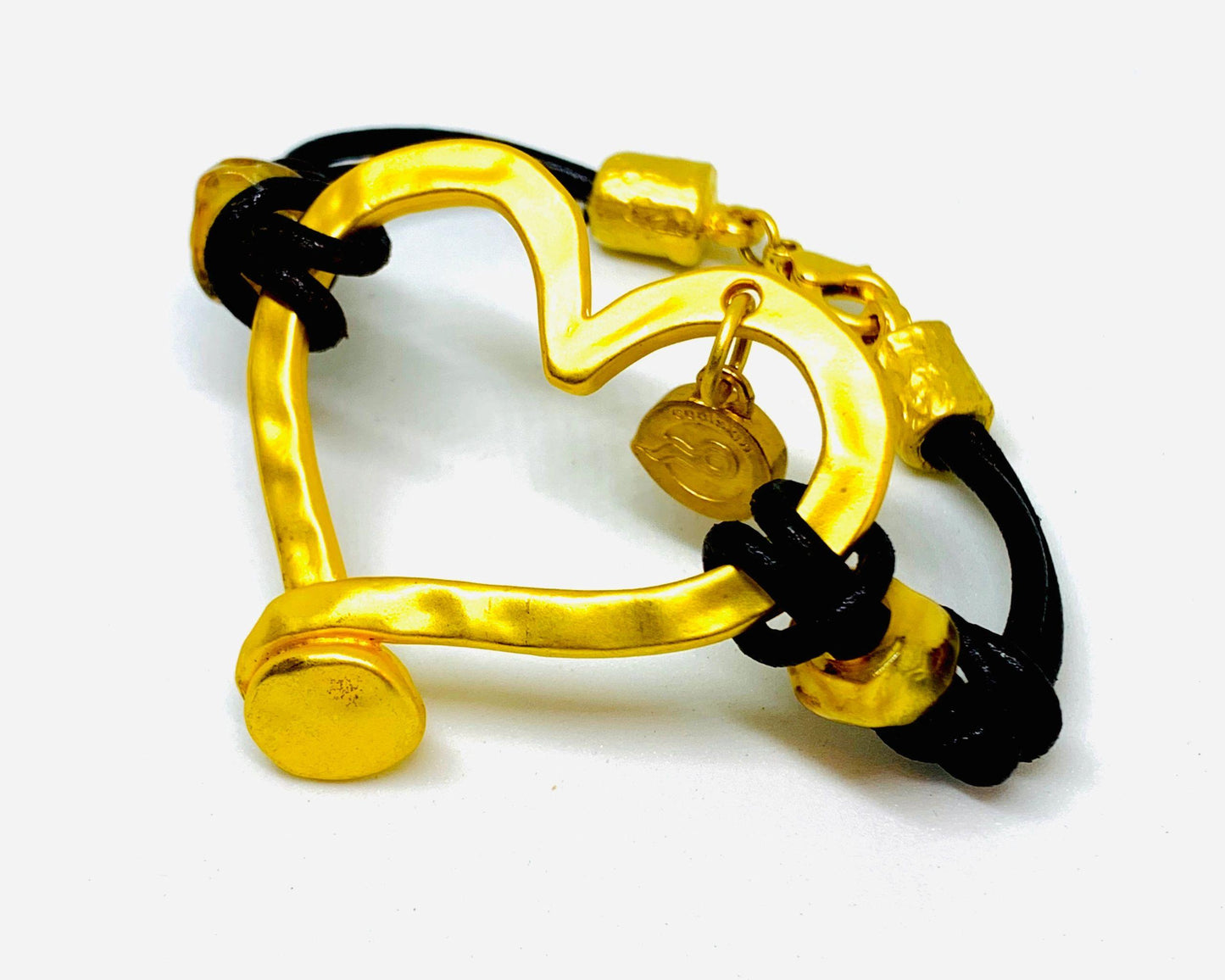 Coolskin Matte Gold Heart Bracelet