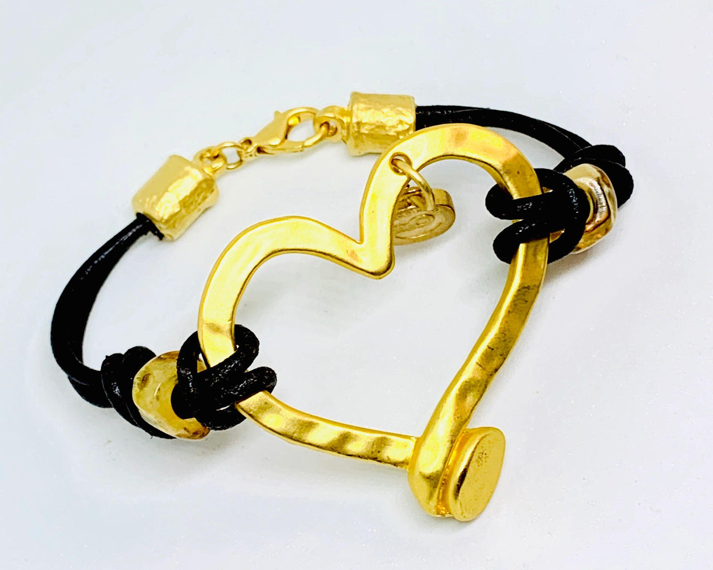 Coolskin Matte Gold Heart Bracelet