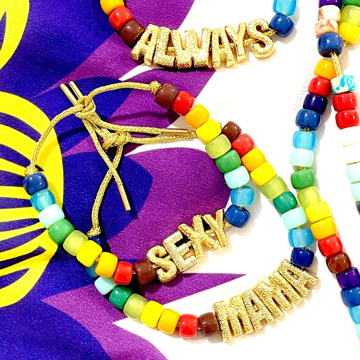 Colorful Crystal Beads Trends Bracelet