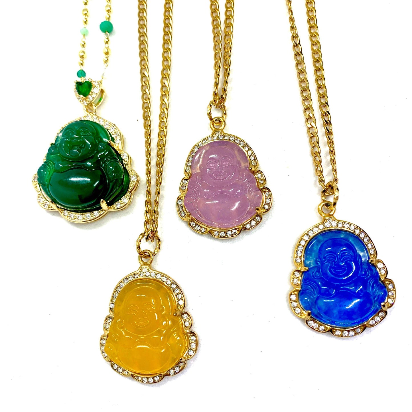 Jade Buddha Necklace