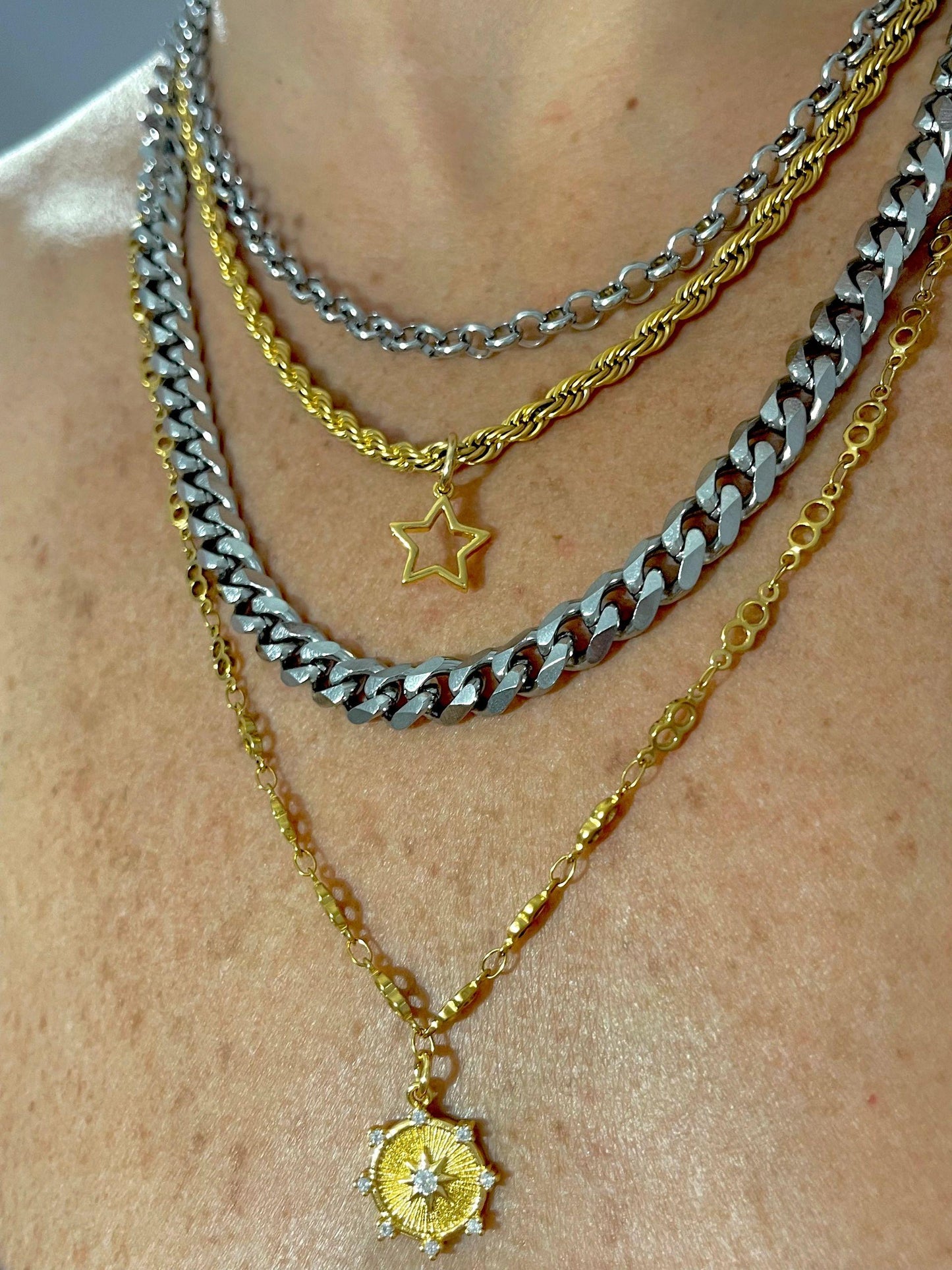 Eternity Star Necklace Set