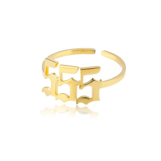 Angel Numbers Ring