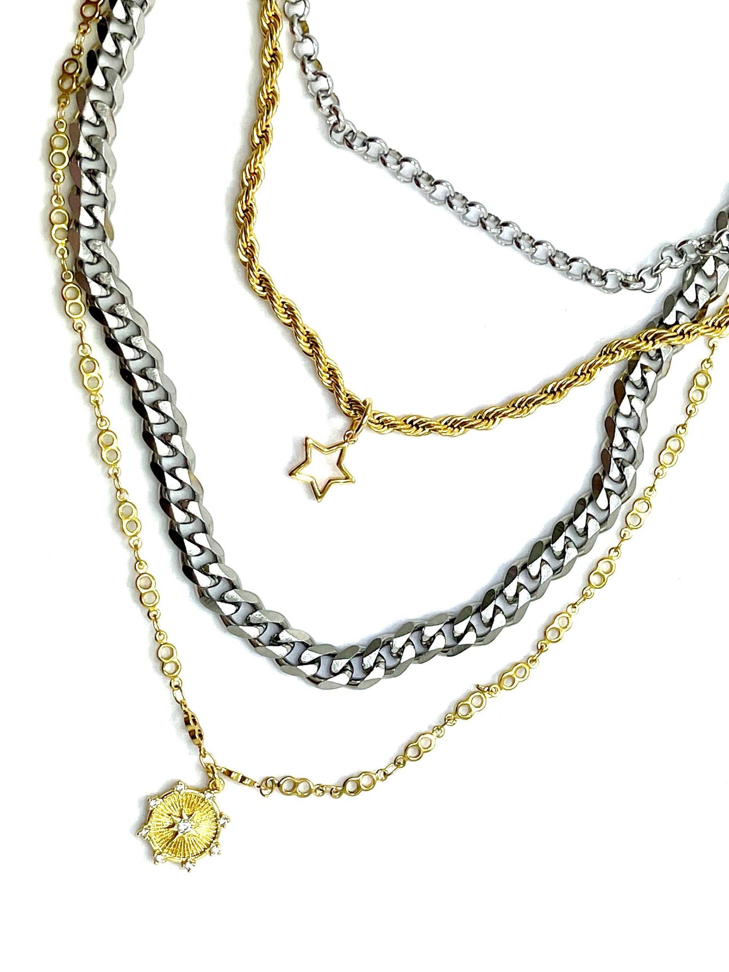 Eternity Star Necklace Set