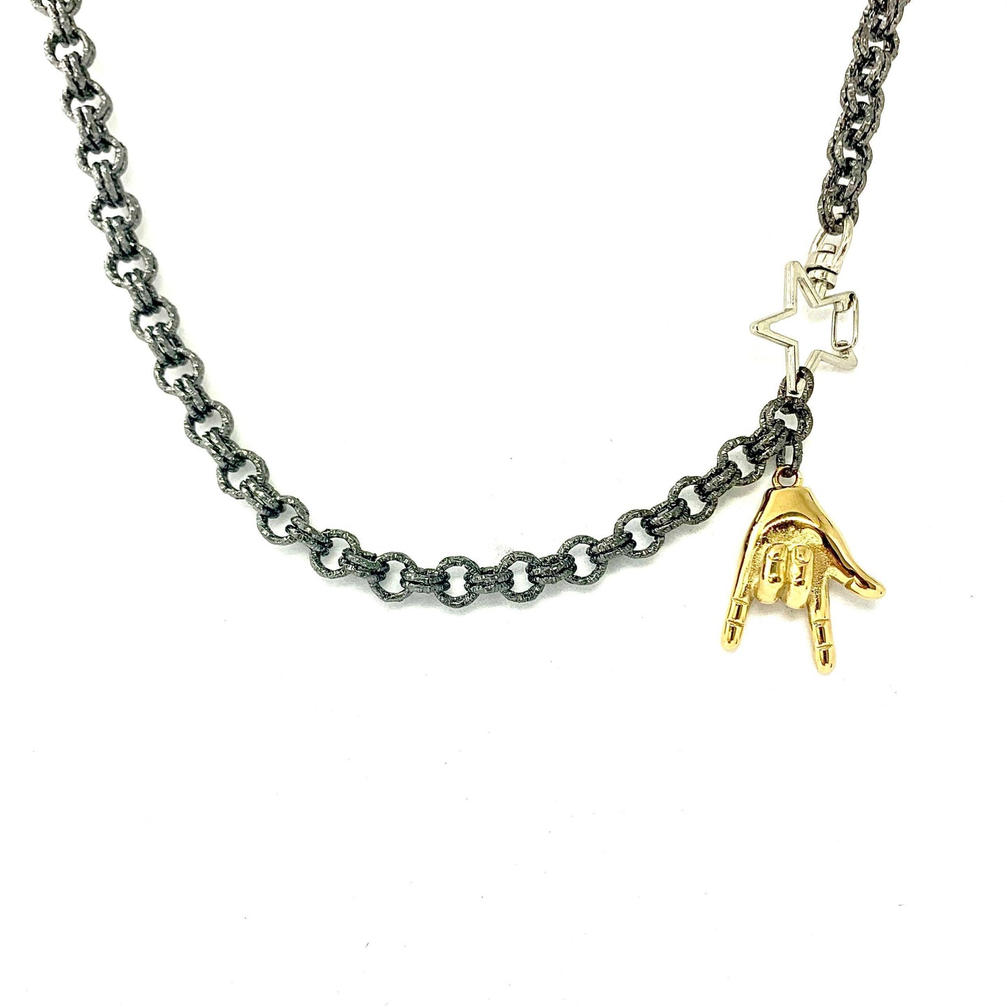 Love Star - Hand Gesture Necklace