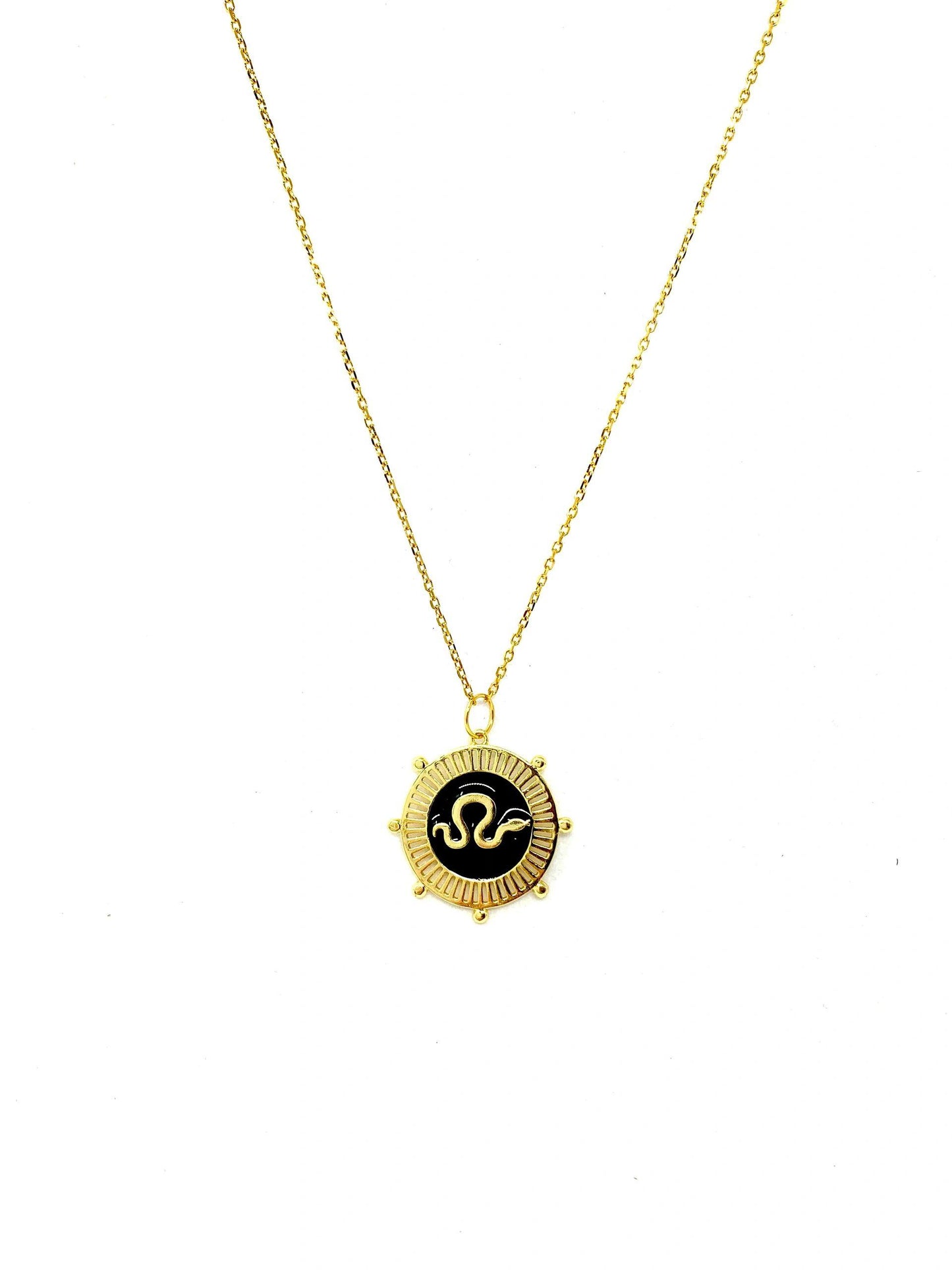 Protection Medal Necklace