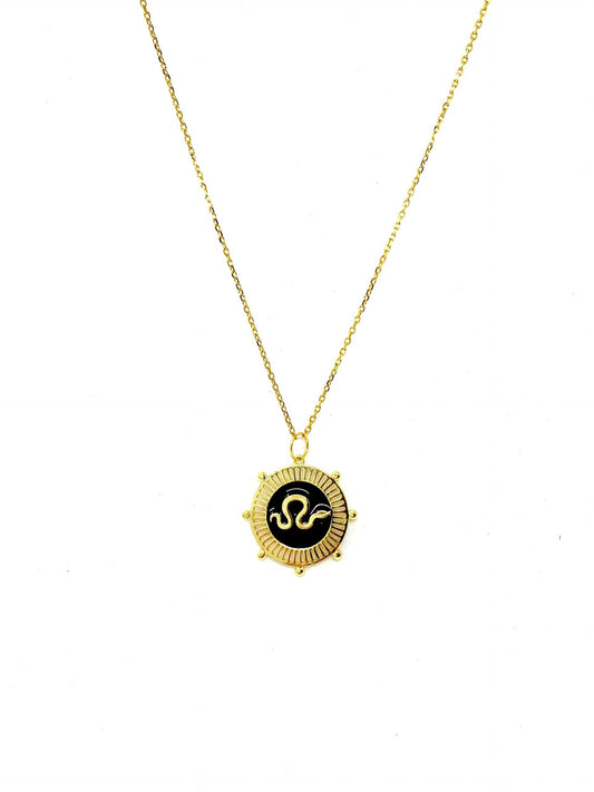 Protection Medal Necklace