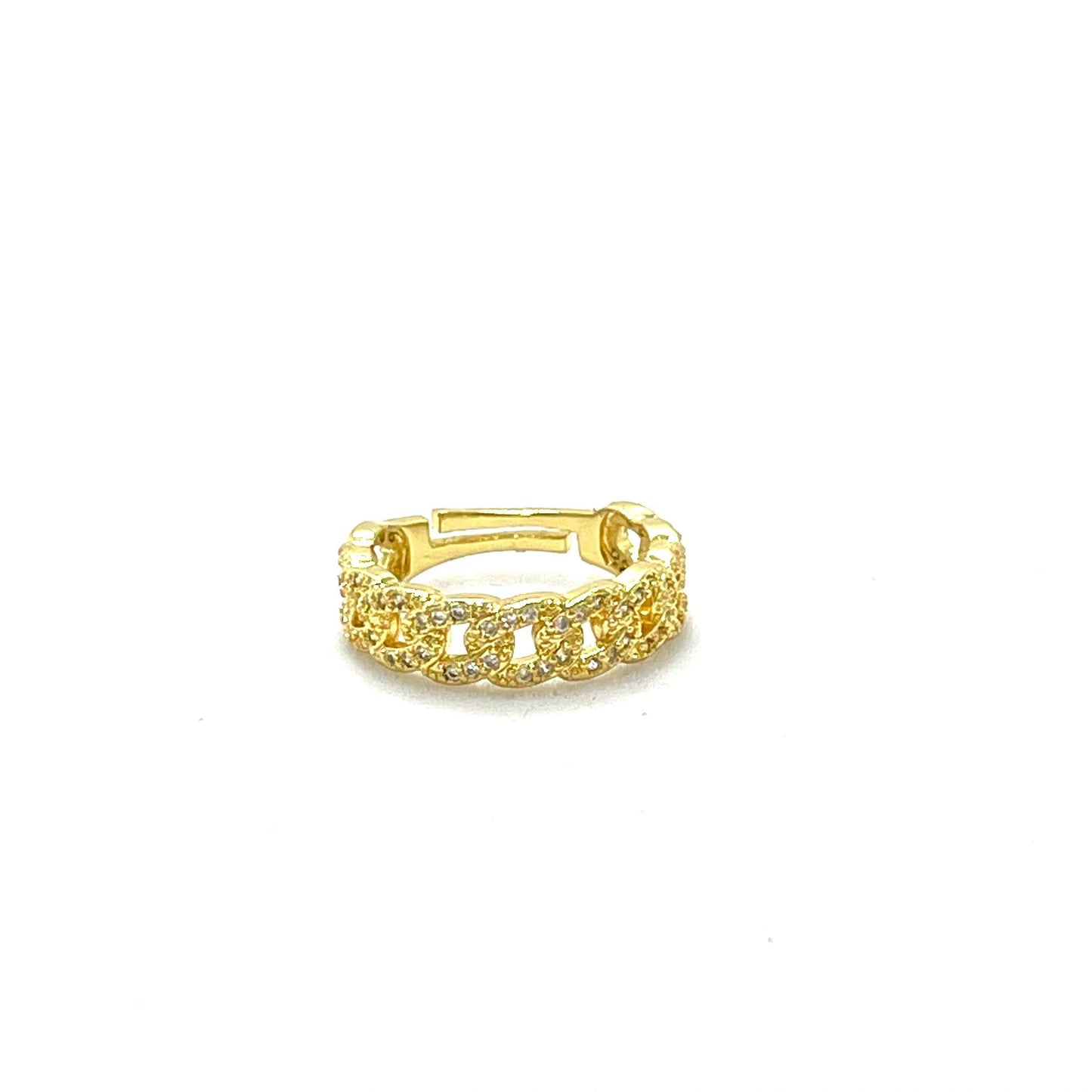 Chain Link Adjustable Ring