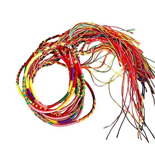 Neon Cords Bracelets - Anklets Set