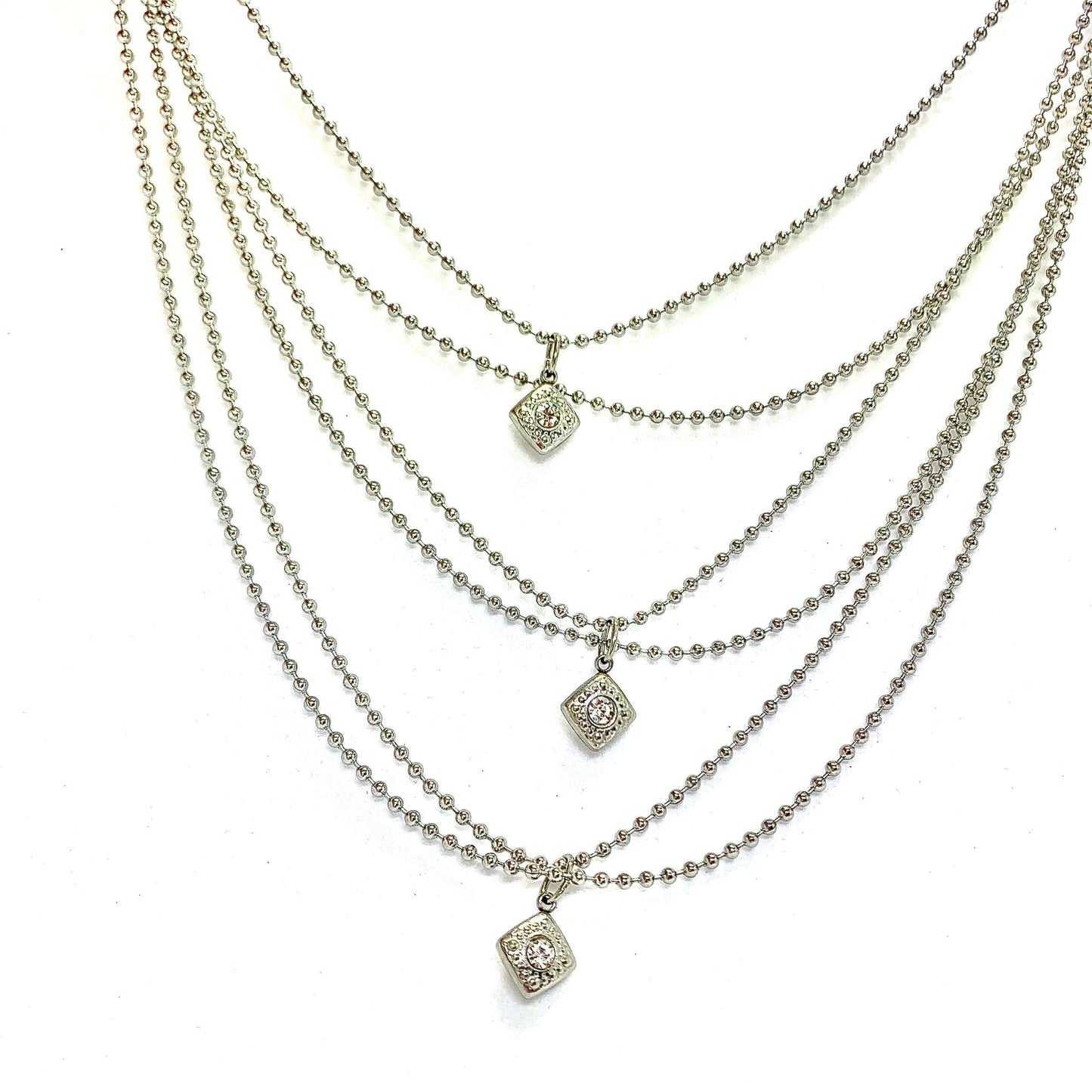 Layering Ball Chain Necklace