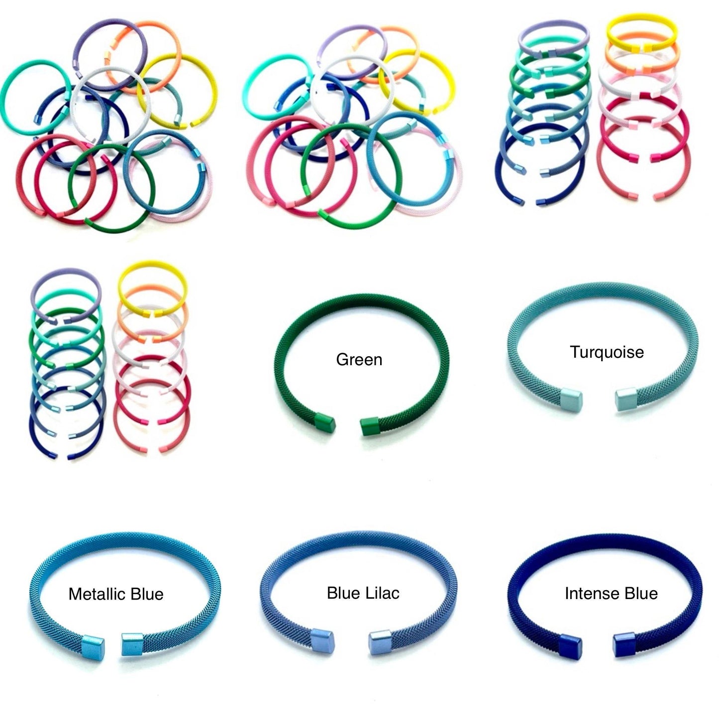 Mesh Colorful Wire Bracelets