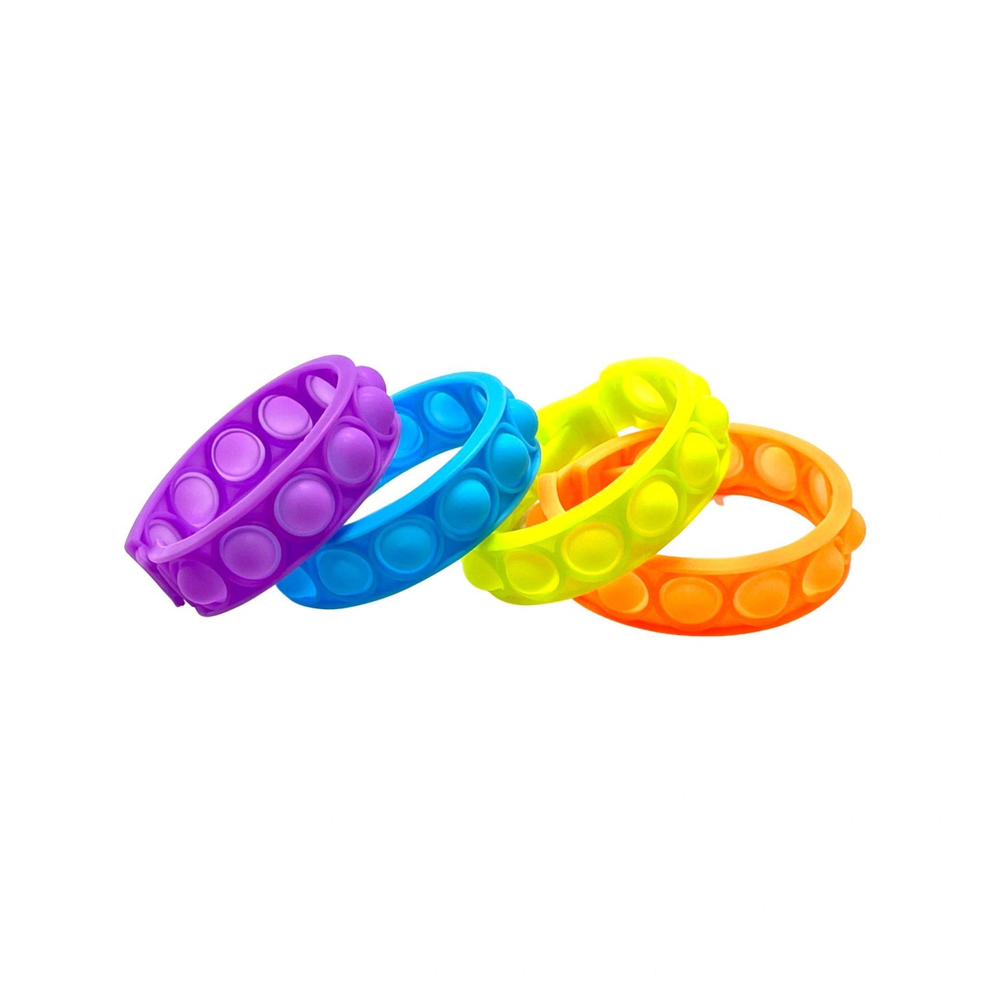 Neon Rubber Bracelets - Anklets