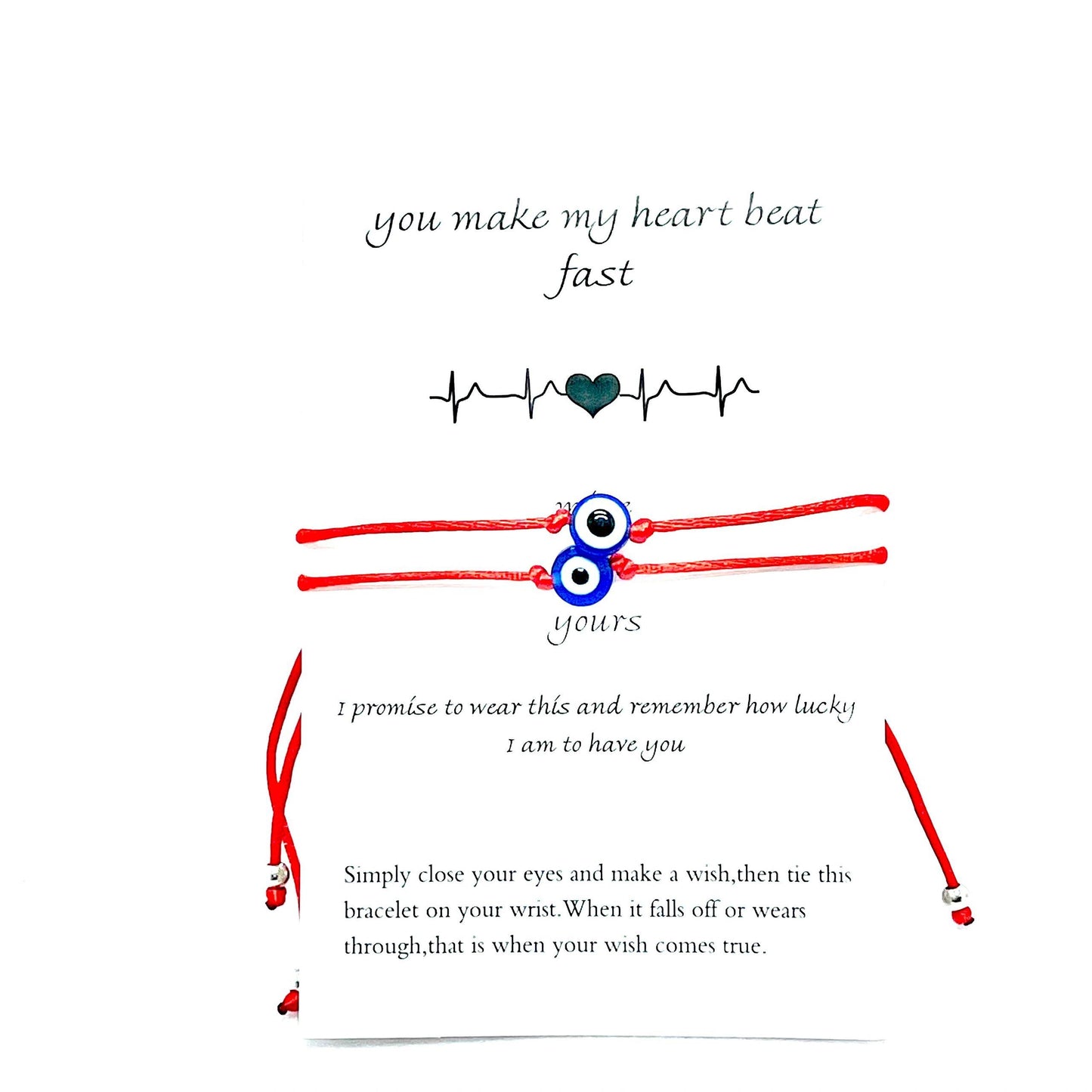 Red String Protection Bracelet Set