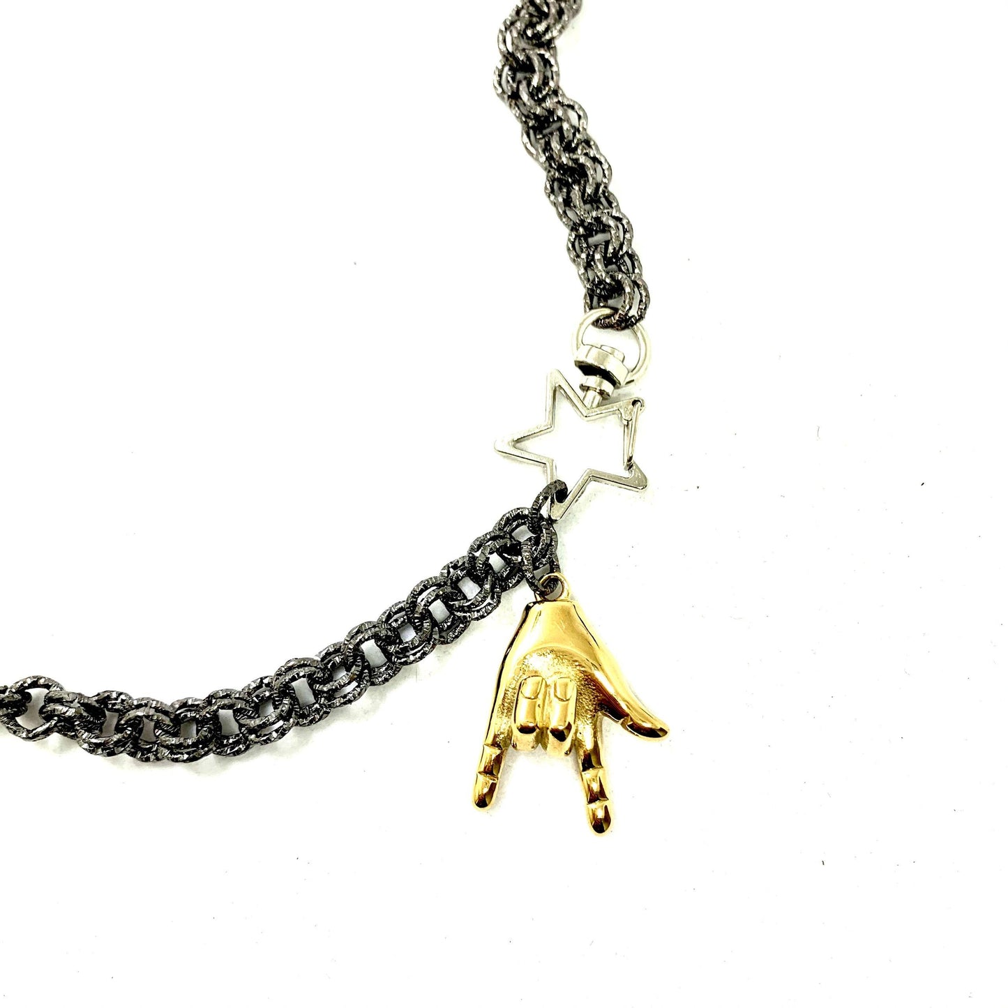 Love Star - Hand Gesture Necklace