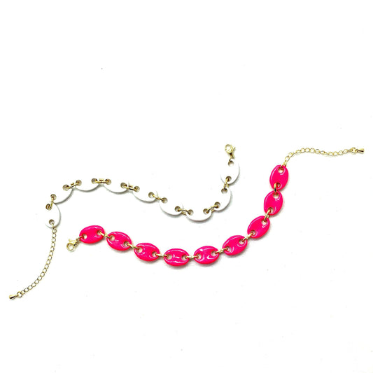 Ceramic Guzzi Bean Bracelet