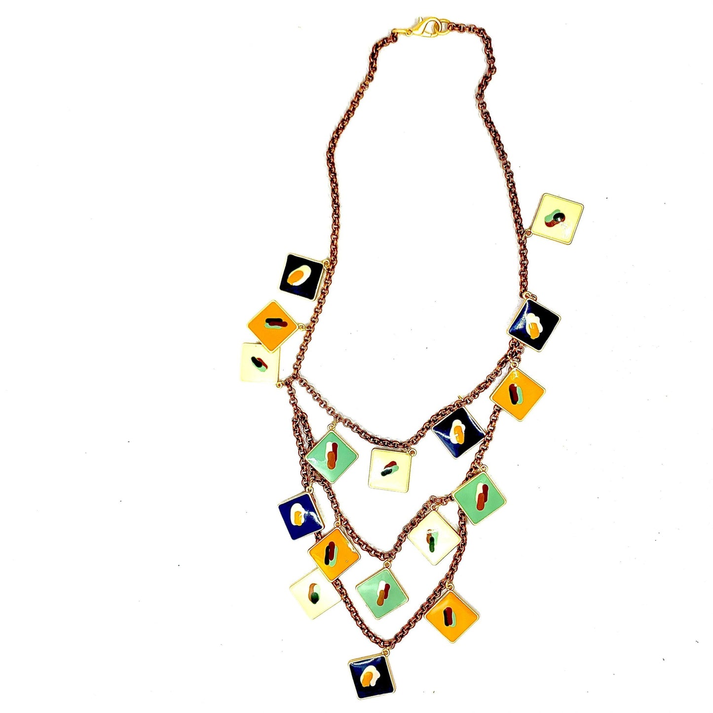 Vintage Charm Cascade Necklace