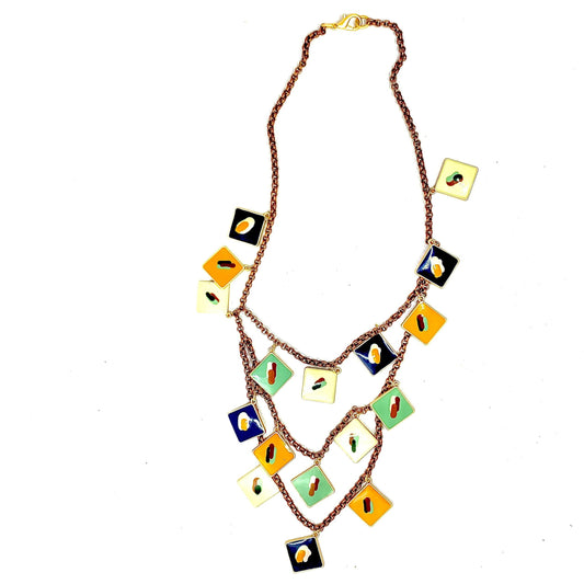 Vintage Charm Cascade Necklace