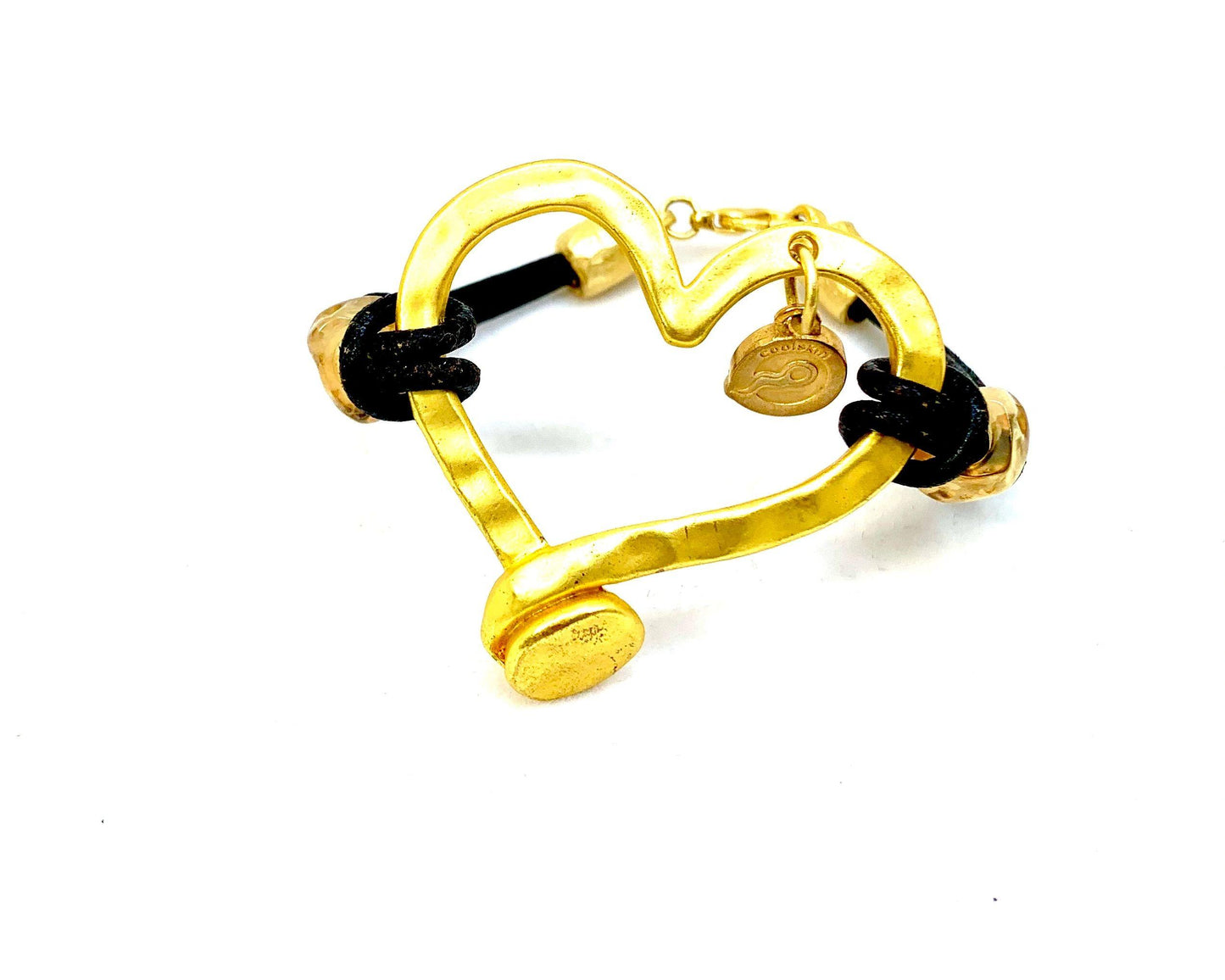 Coolskin Matte Gold Heart Bracelet