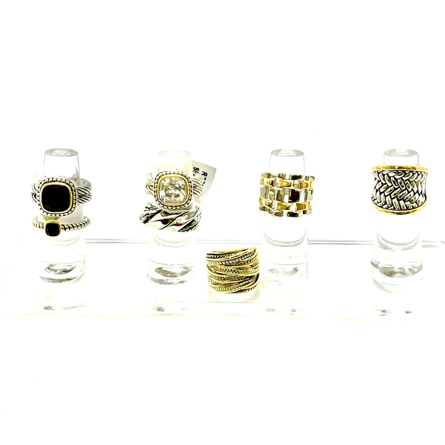 Cable Design Inspired Rings