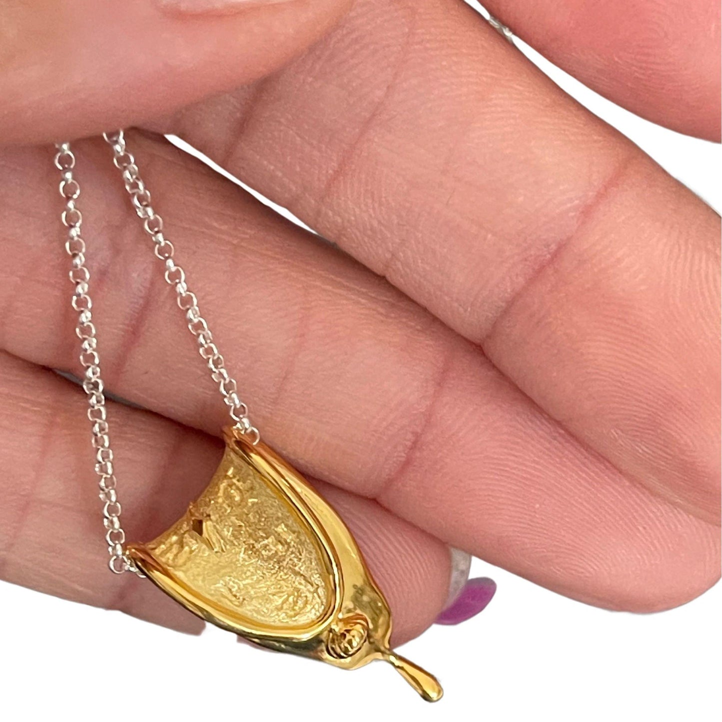 Melting Clocks Necklace