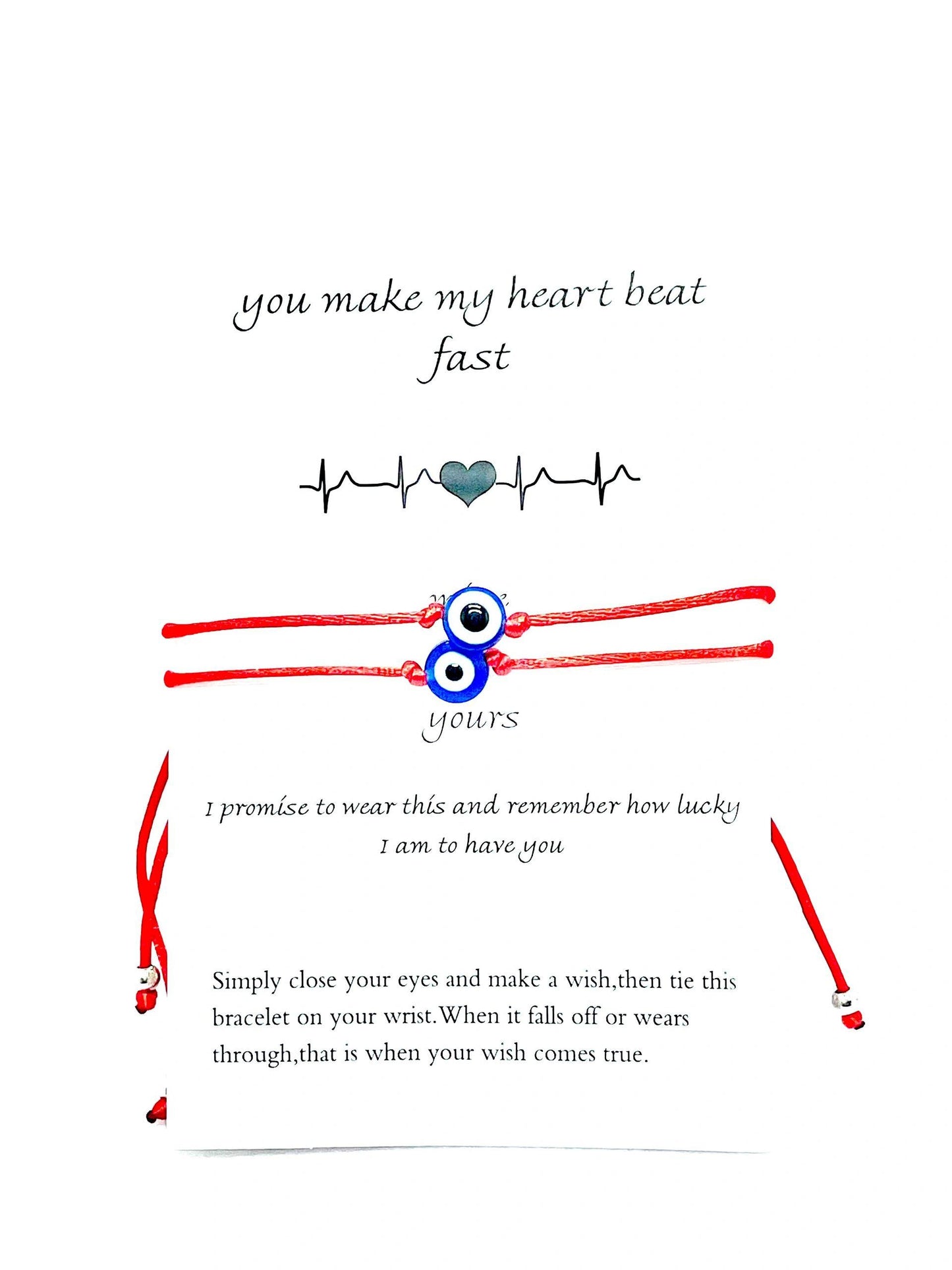 Red String Protection Bracelet Set