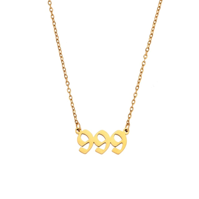 Angel Numbers Necklace