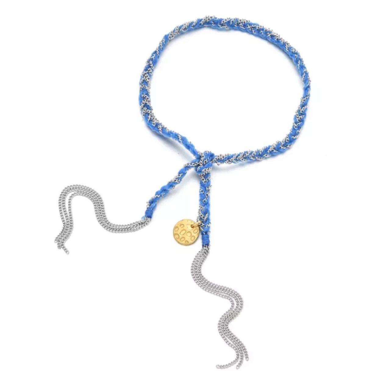 Elements Braided Silver Bracelet