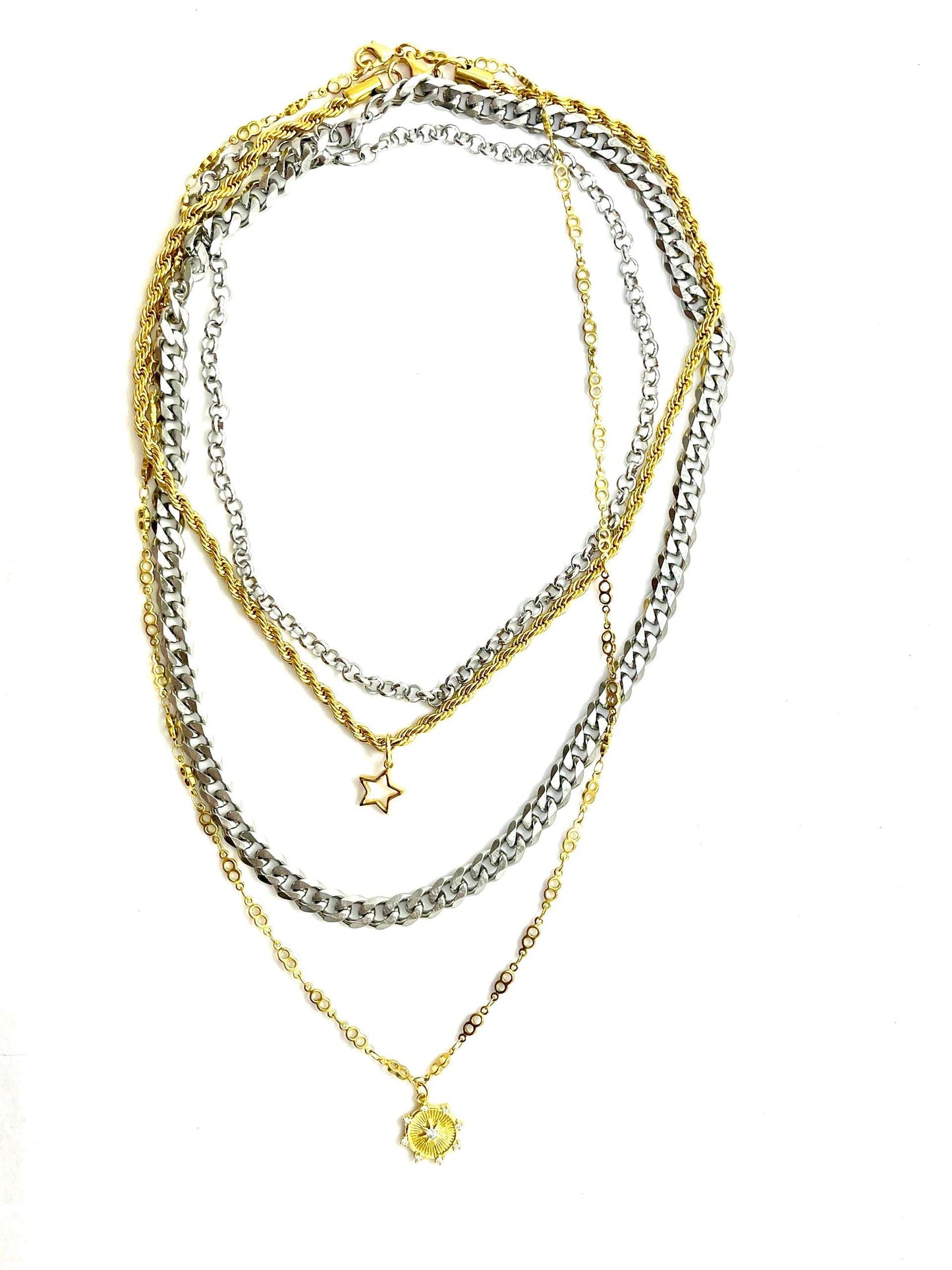 Eternity Star Necklace Set