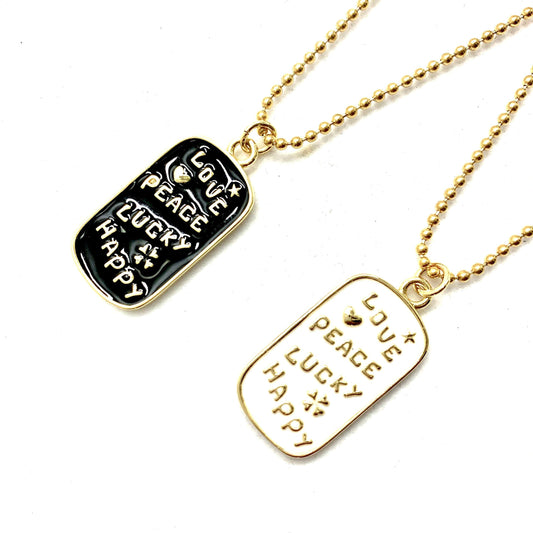 Love Peace Lucky Happy