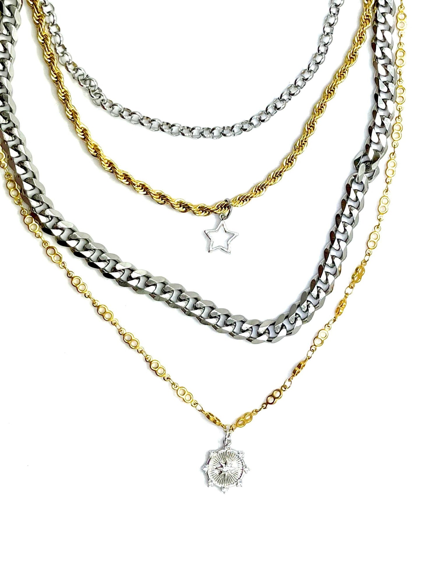 Eternity Star Necklace Set