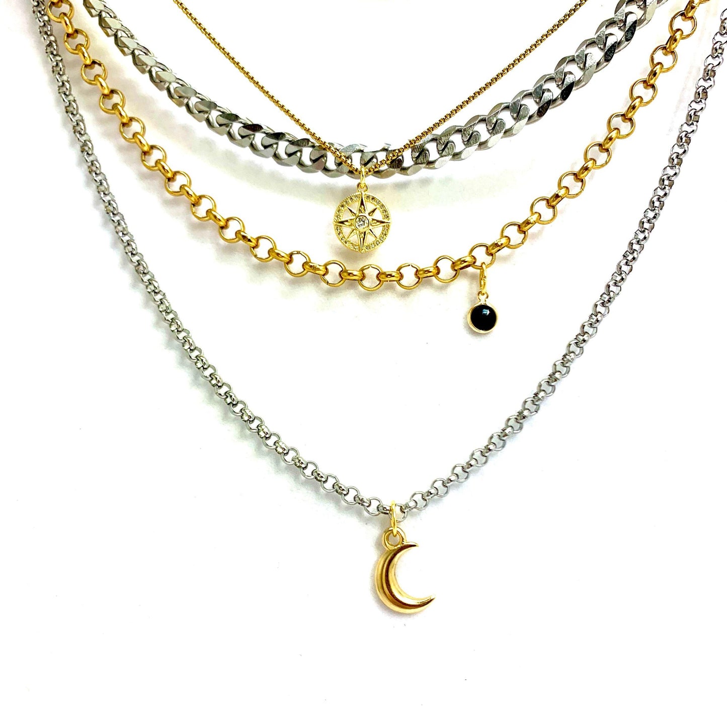 Follow Your Course Necklace Set