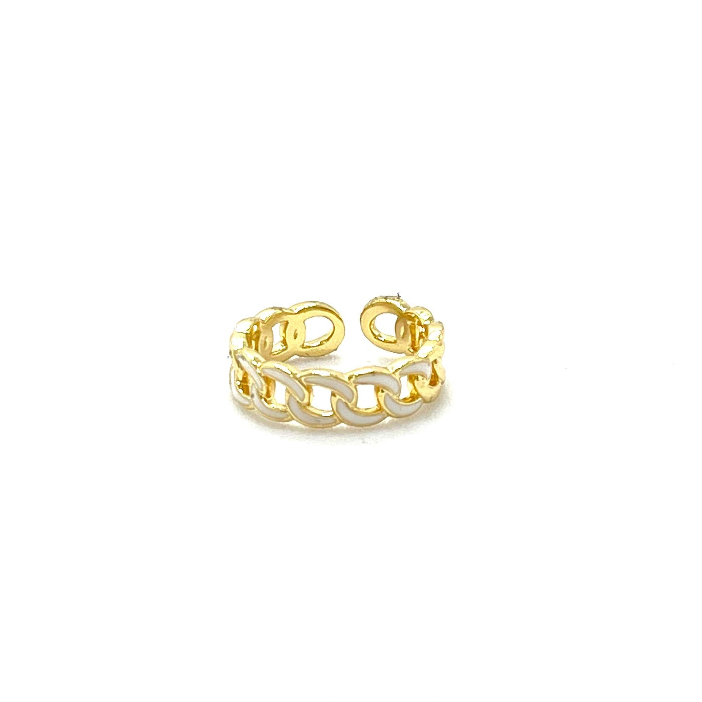 Chain Link Adjustable Ring