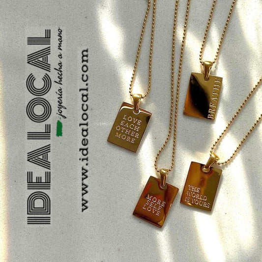 Letters to You - Engraved Necklace