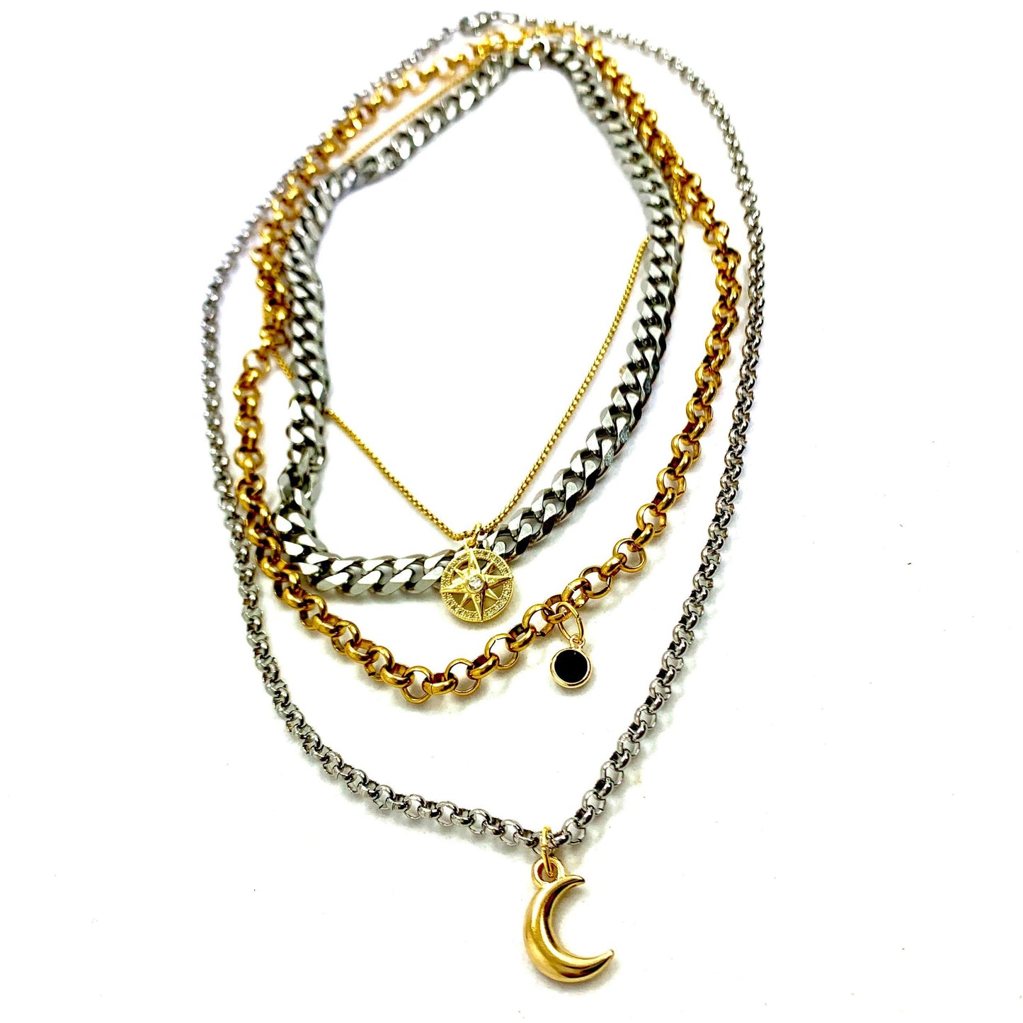 Follow Your Course Necklace Set