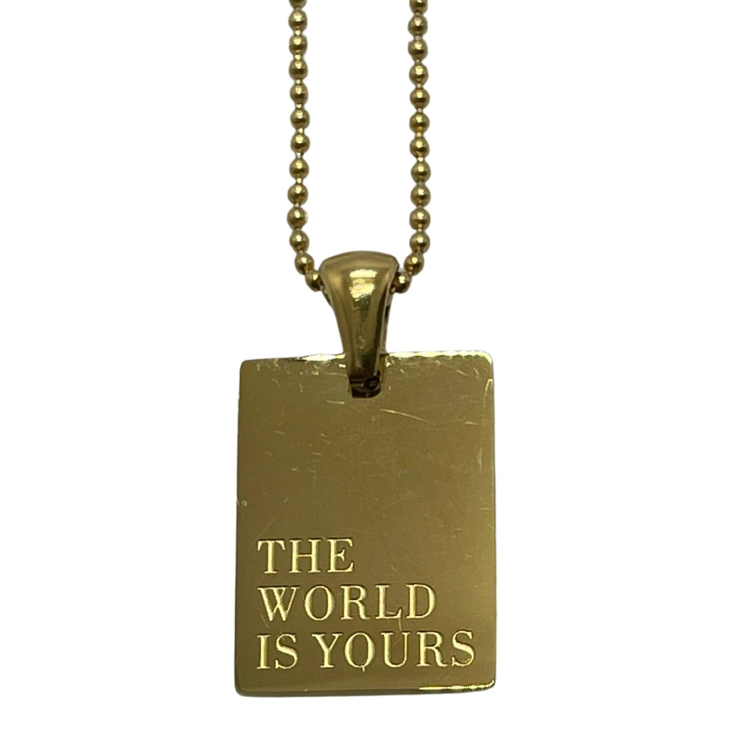 Letters to You - Engraved Necklace