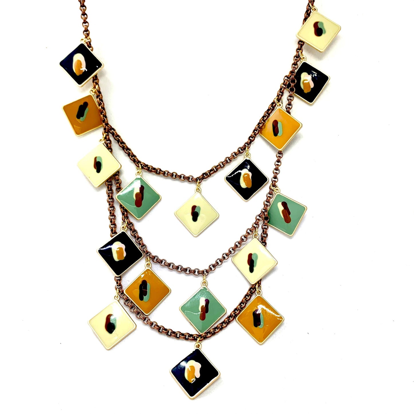 Vintage Charm Cascade Necklace