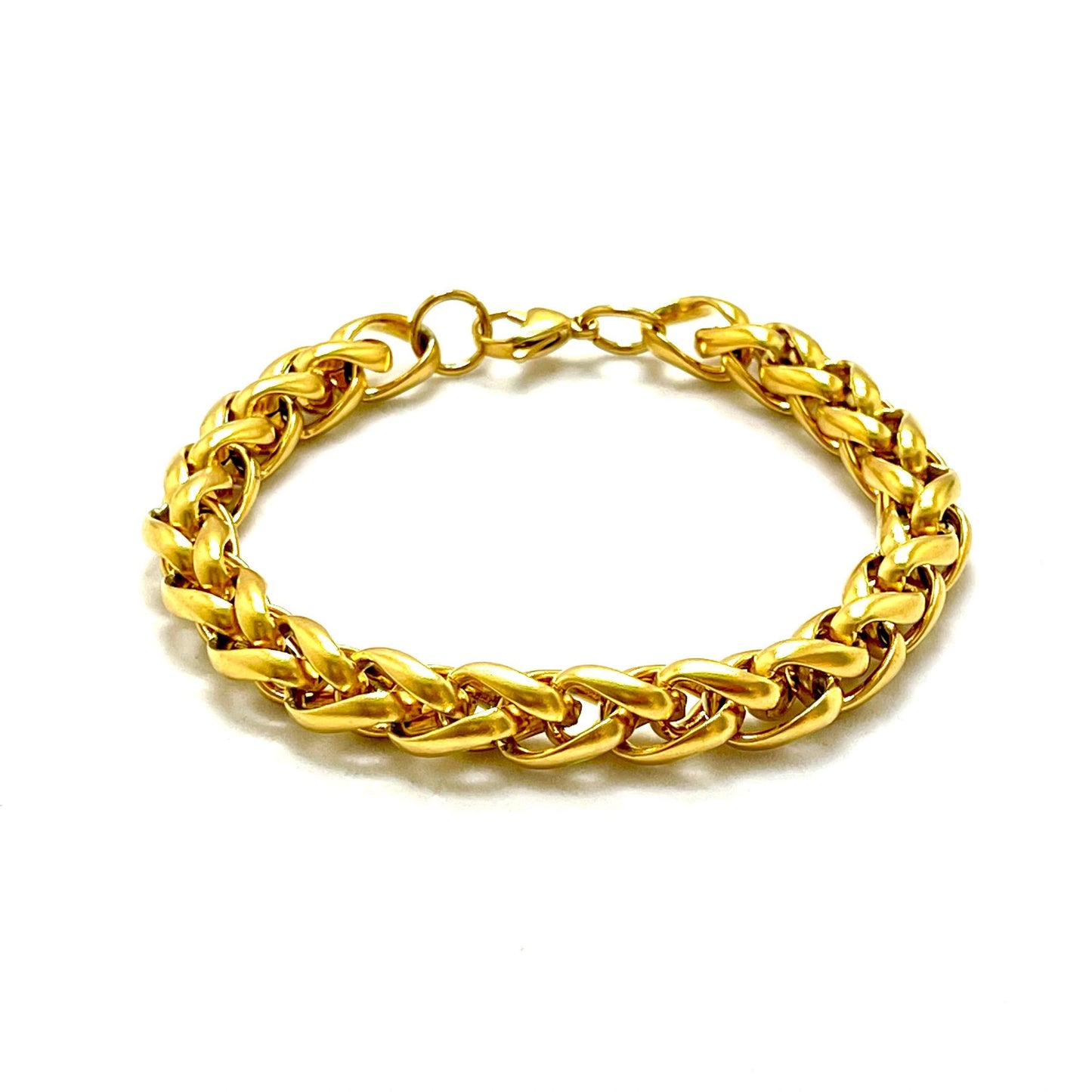 Stainless Steel Wheat Chain Bracelet