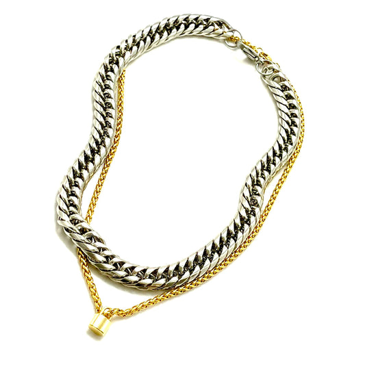 Silver Statement Padlock Mixed Set