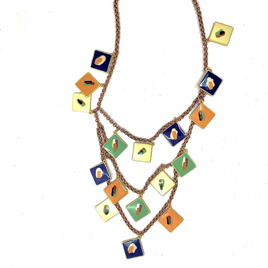 Vintage Charm Cascade Necklace