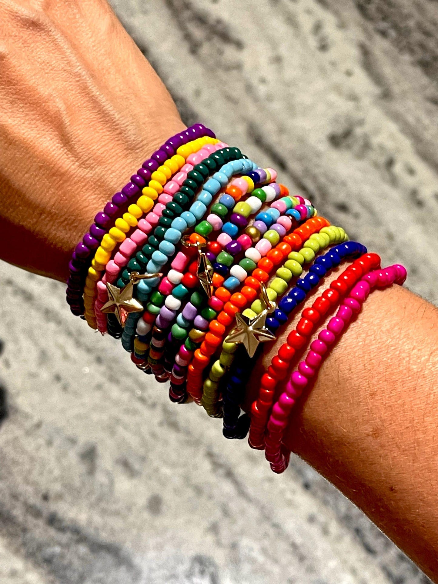 Rice Seeds Colorful Bracelets