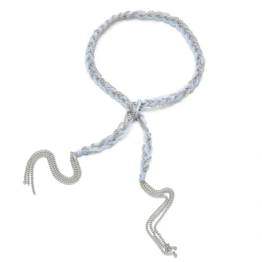 Elements Braided Silver Bracelet