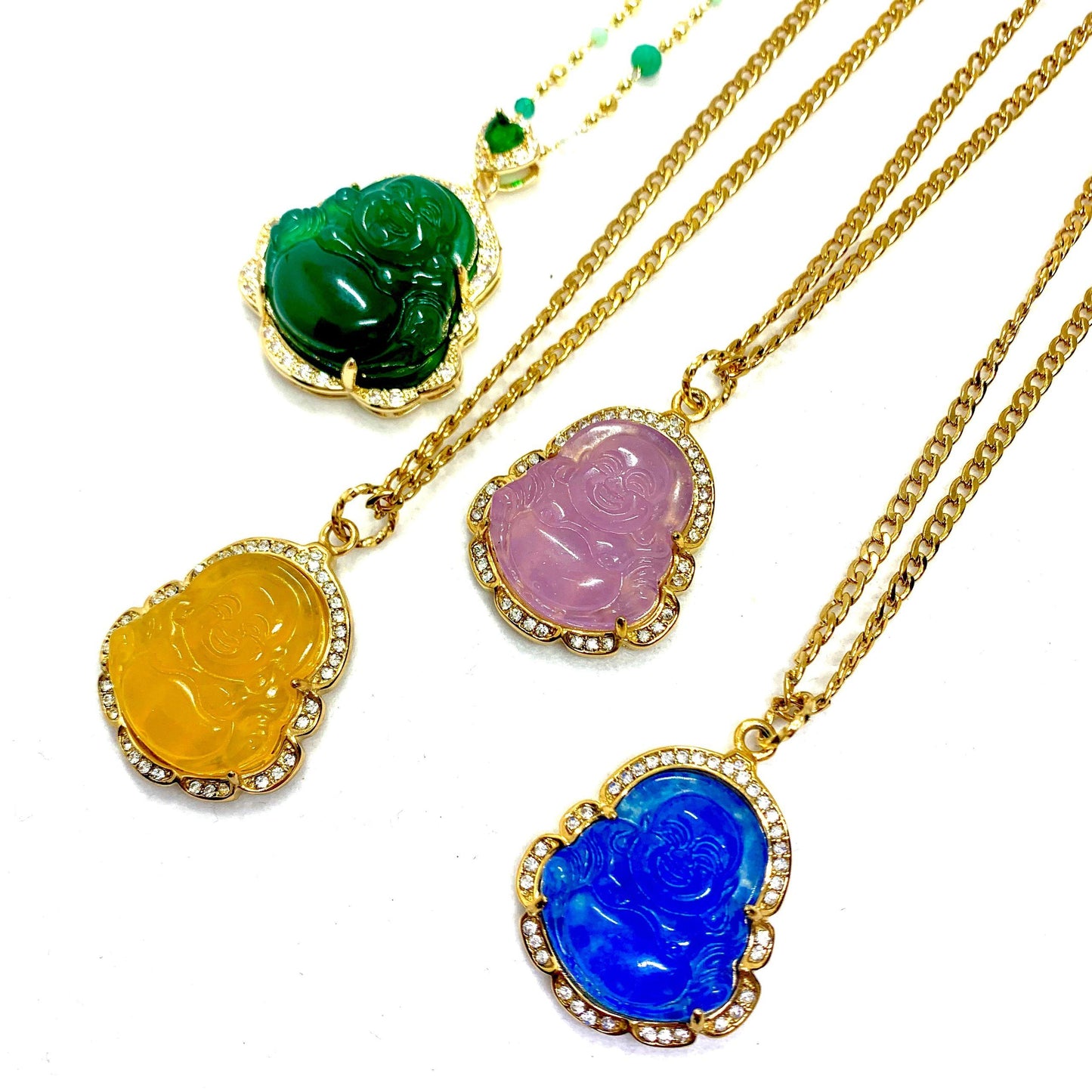 Jade Buddha Necklace