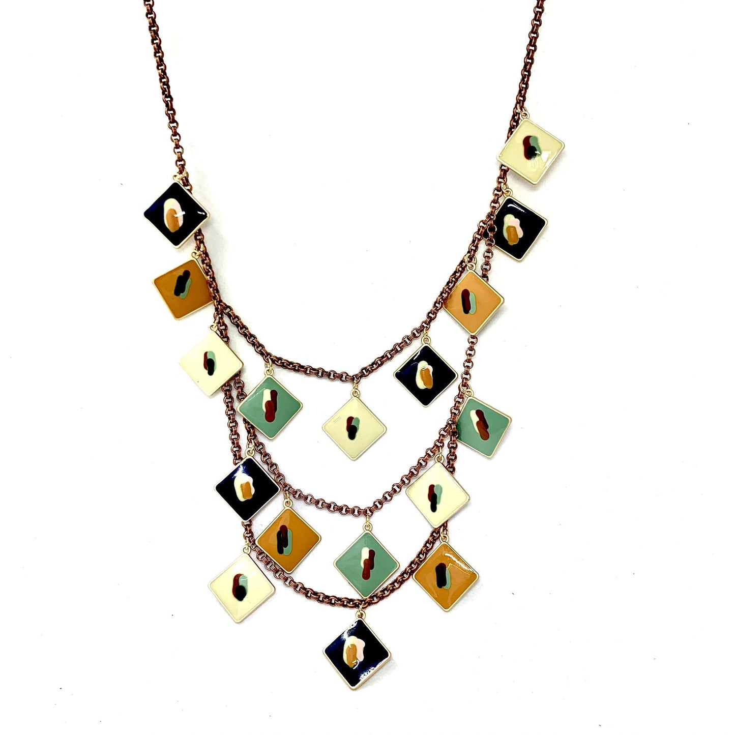 Vintage Charm Cascade Necklace