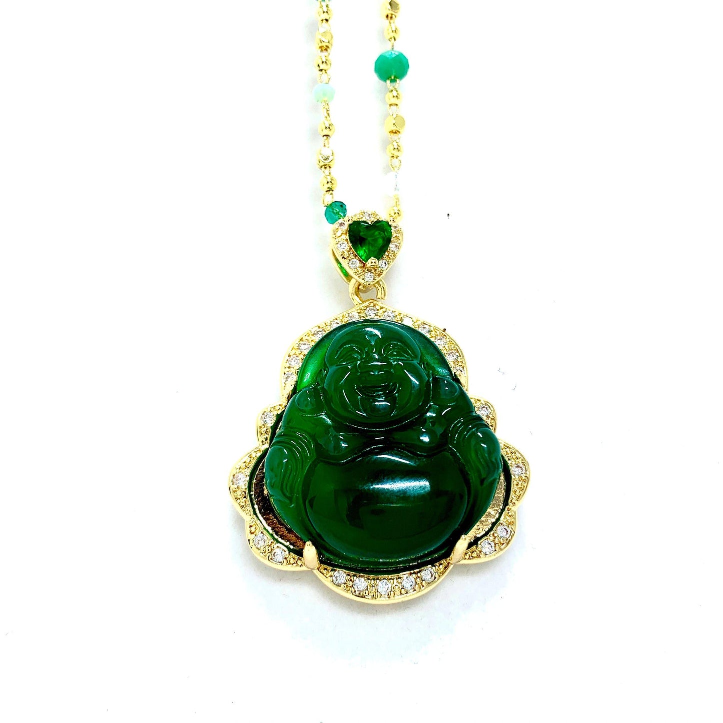 Jade Buddha Necklace