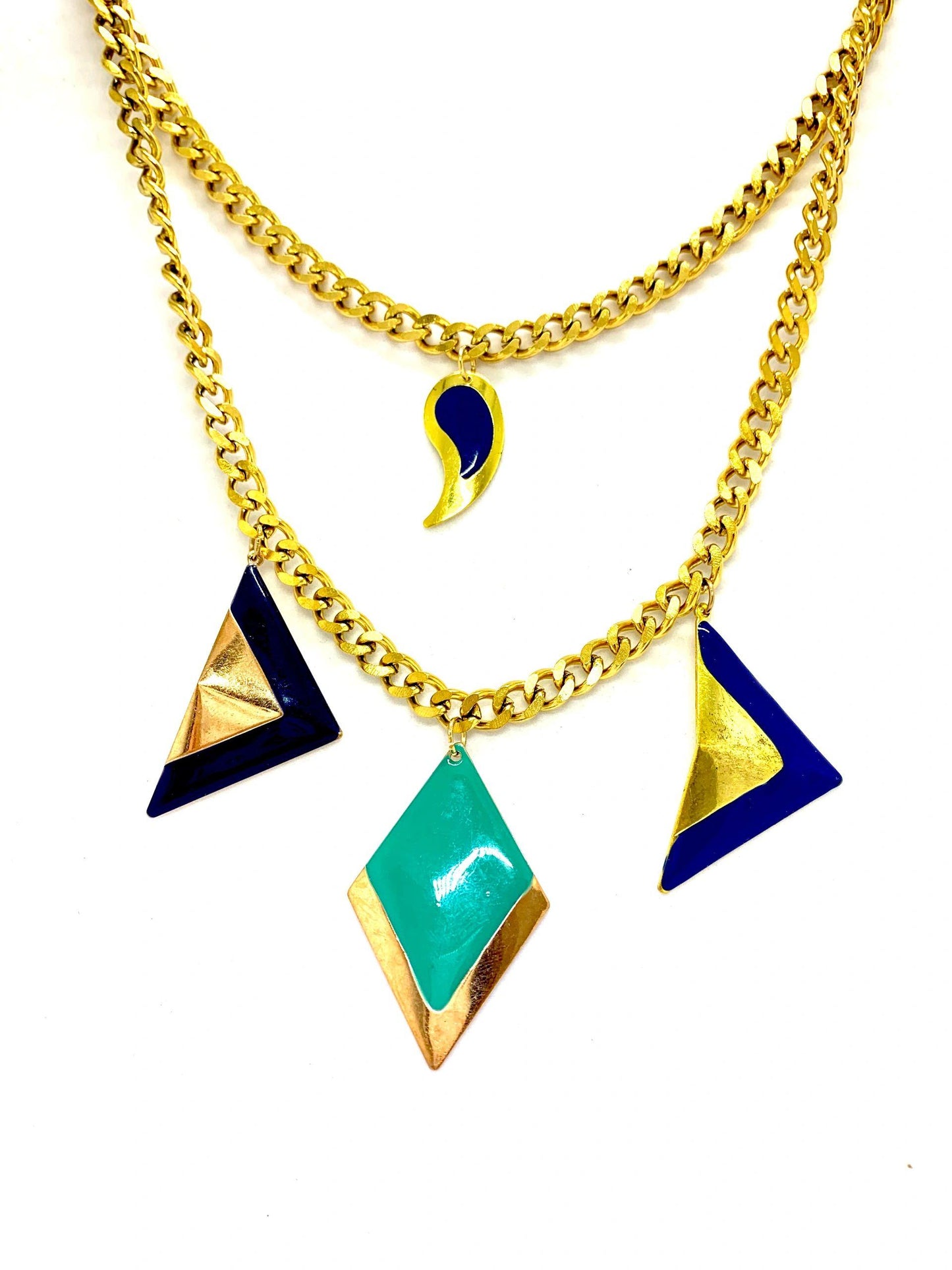 Geom Necklace - Double