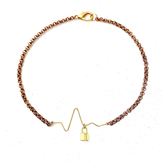 Lock Yourself in HOPE Necklace