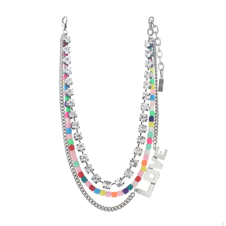 TOVA Side of Love Necklace