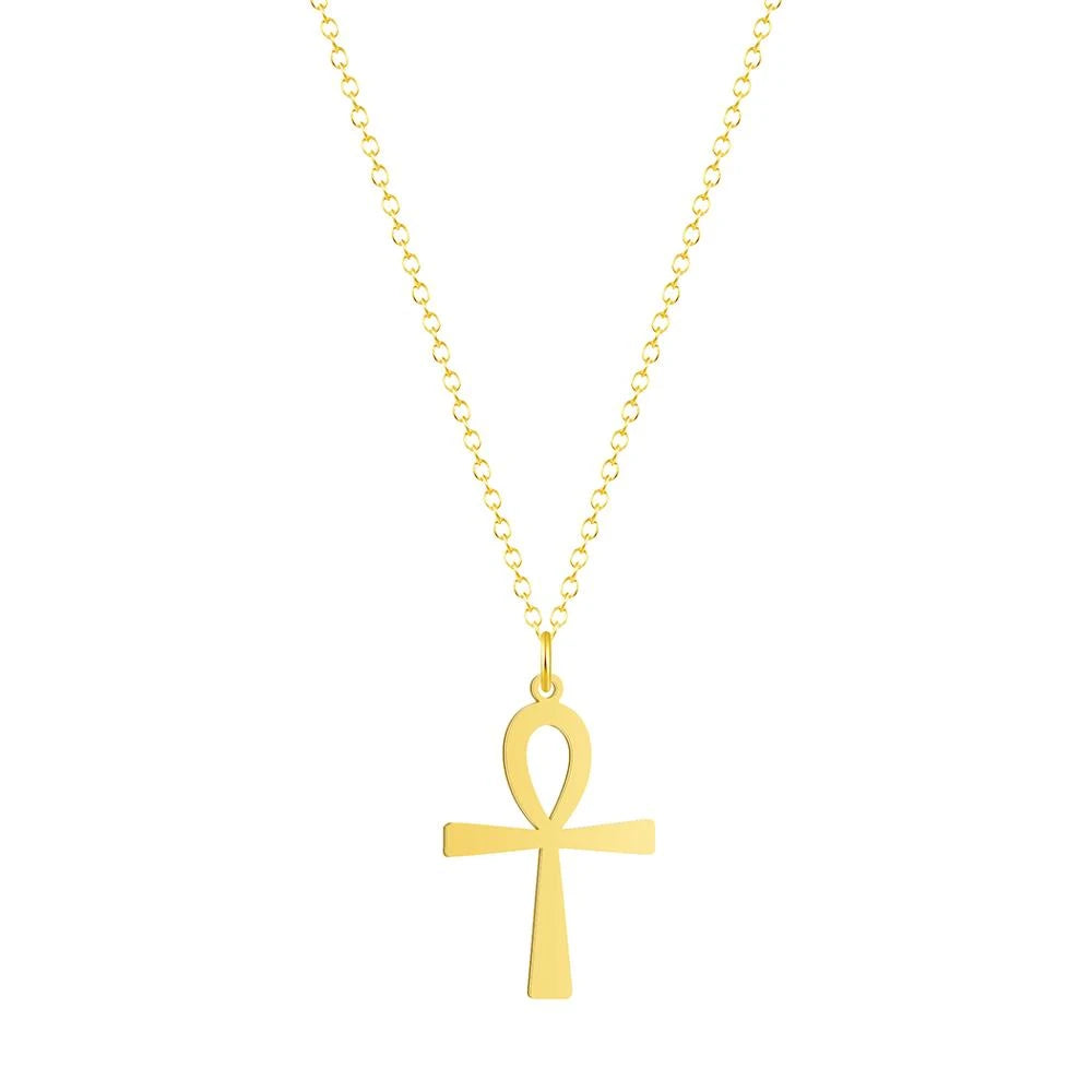 Ankh Stainless Steel Necklace