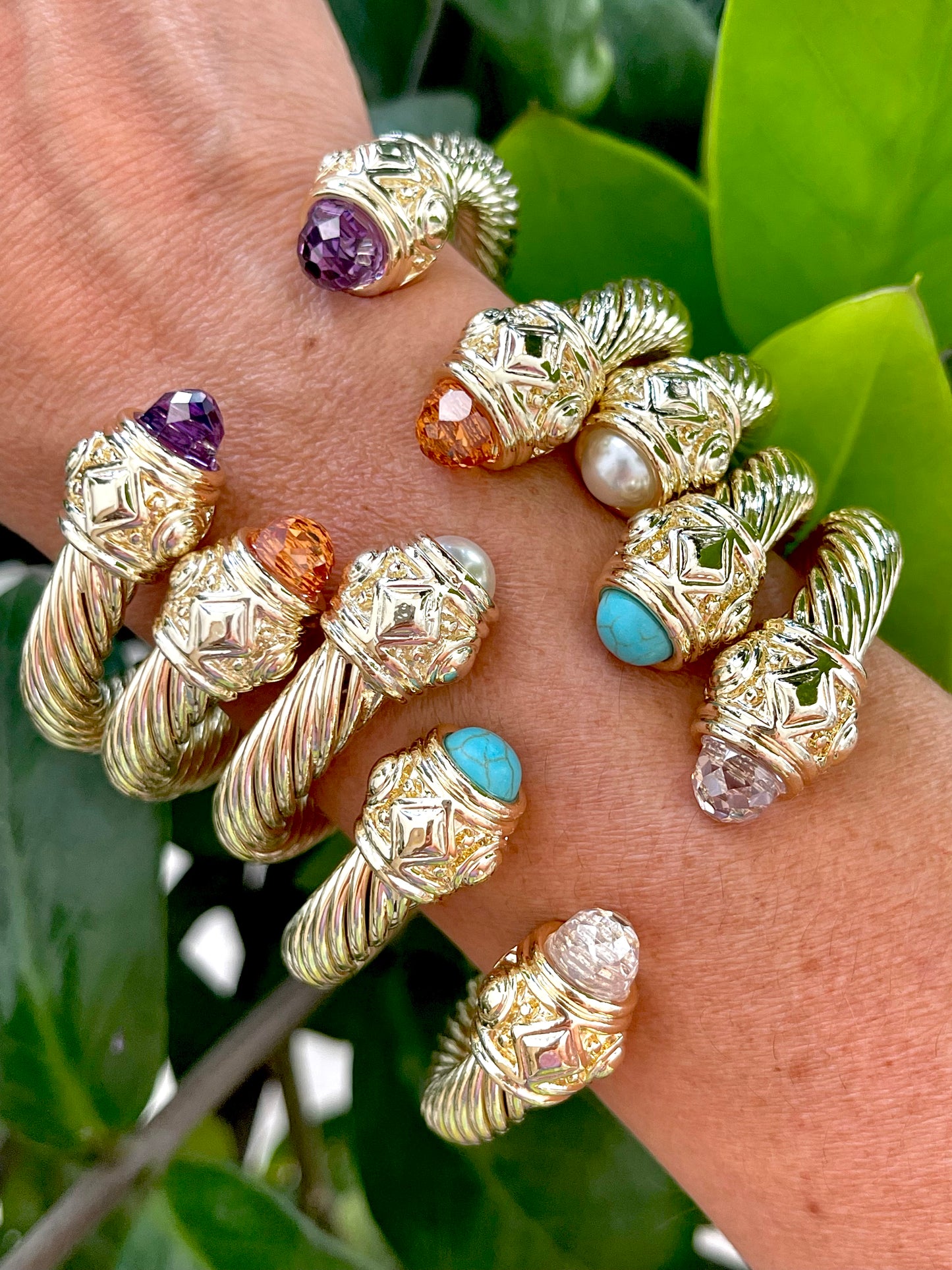 Bold Classic Gold Cable Bracelet