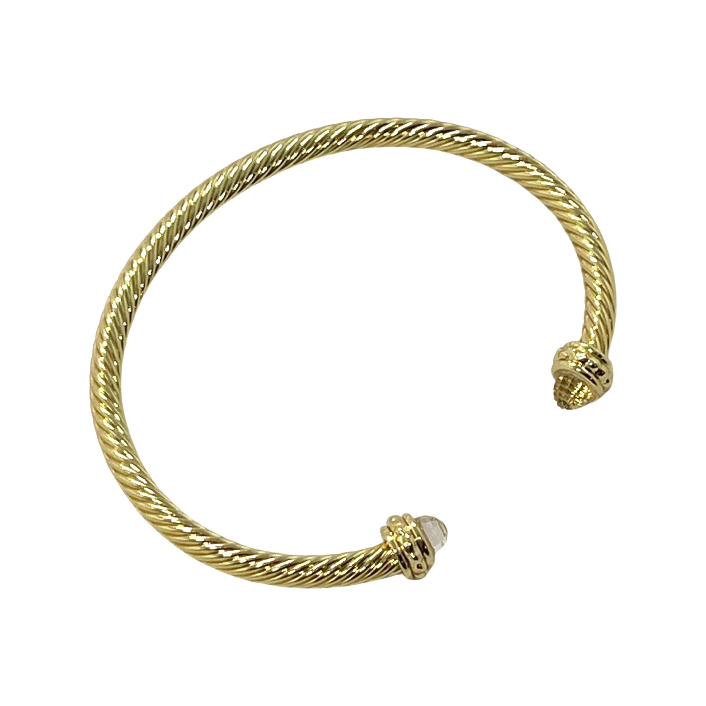 Golden Classic Cable Bracelet
